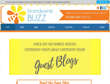 Tablet Screenshot of brandywinebuzz.com